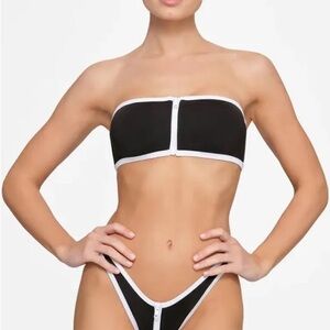 SKIMS Swim Zip Top NWT